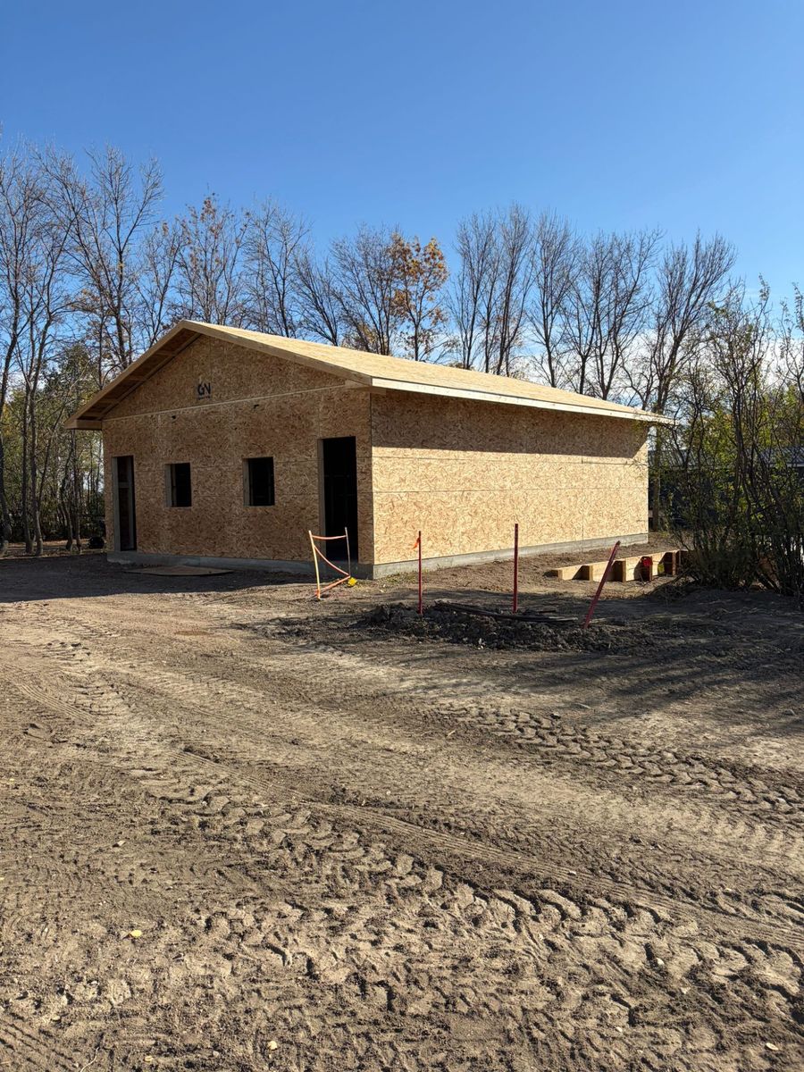 Garage construction Regina SK — Tall Guy Builds