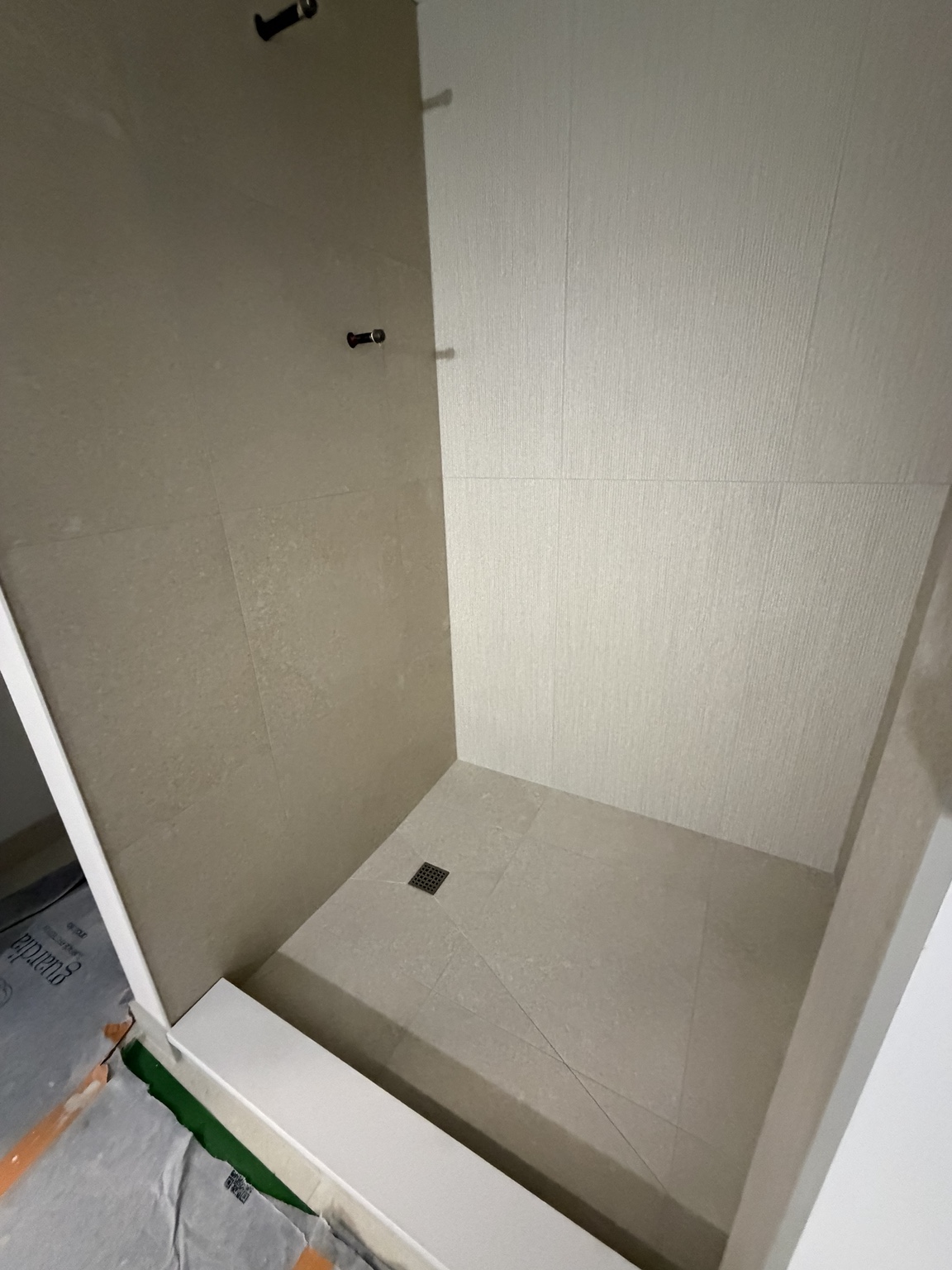 bathroom · work in progress — view 3
